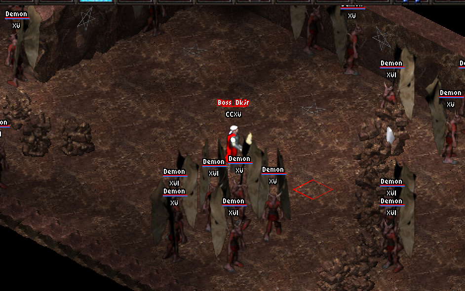 A dangerous cavern beneath Astonia